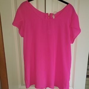 Vibrant Pink Women's Top